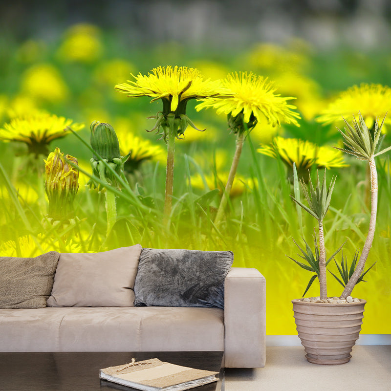 Environmental Wall Mural Wallpaper Plant Living Room Wall Mural