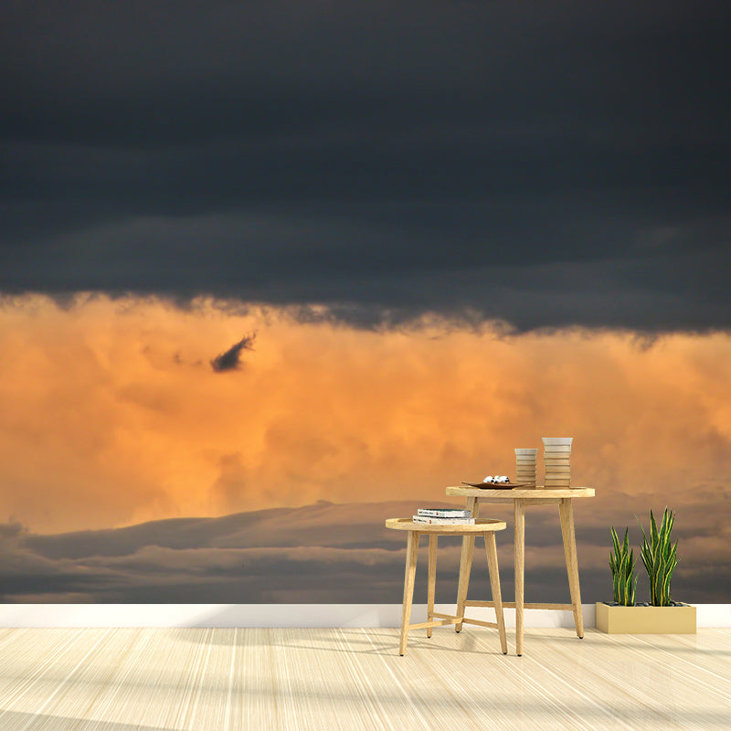 Environment Friendly Wallpaper Scenery Photography Mildew Resistant Indoor Wall Mural