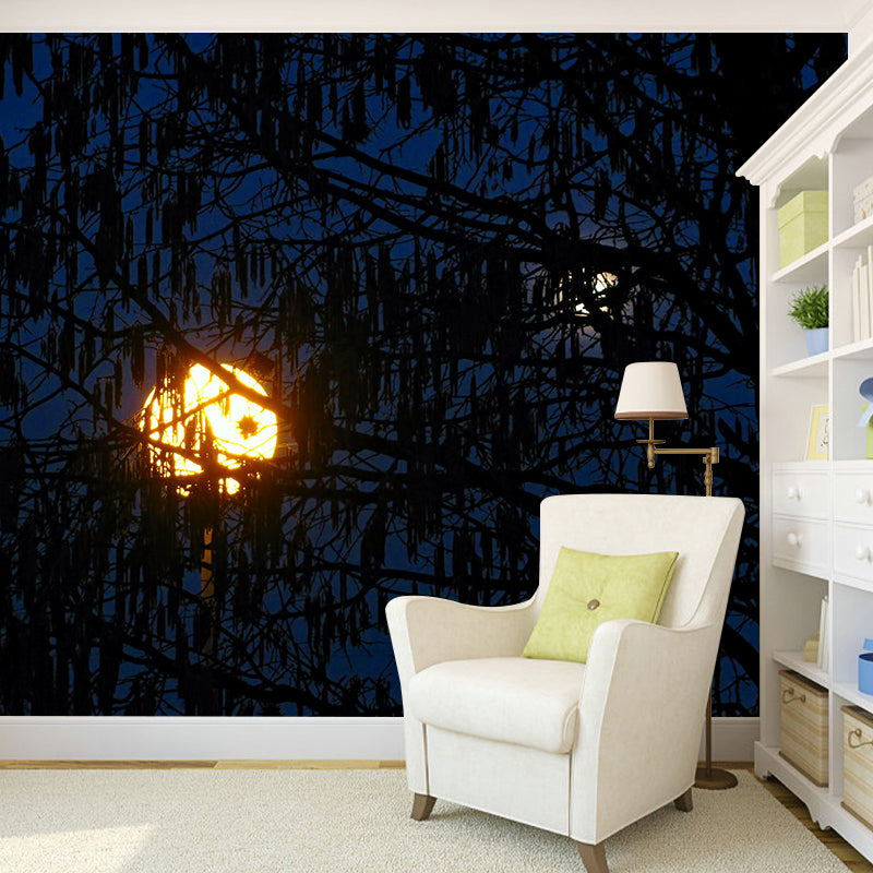 Environment Friendly Wallpaper Scenery Photography Mildew Resistant Indoor Wall Mural