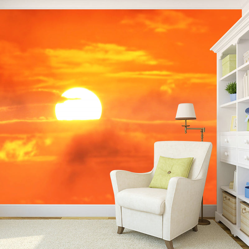 Environment Friendly Wallpaper Scenery Photography Mildew Resistant Indoor Wall Mural