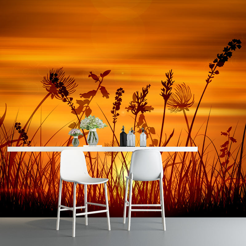 Environment Friendly Wallpaper Scenery Photography Mildew Resistant Indoor Wall Mural