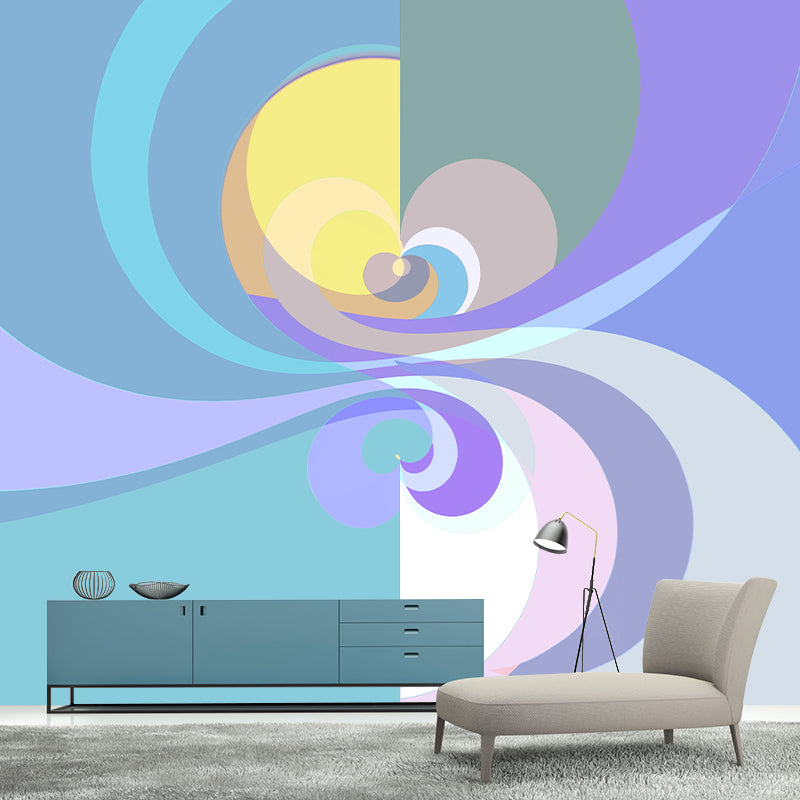 Illustration Mildew Resistant Mural Wallpaper Abstract Indoor Wall Mural
