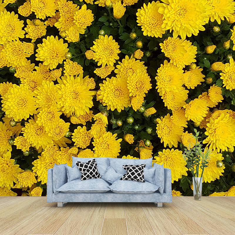 Photography Flower Mural Mildew Resistant Wallpaper Sleeping Room Wall Mural