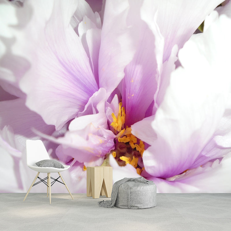 Photography Flower Mural Mildew Resistant Wallpaper Sleeping Room Wall Mural