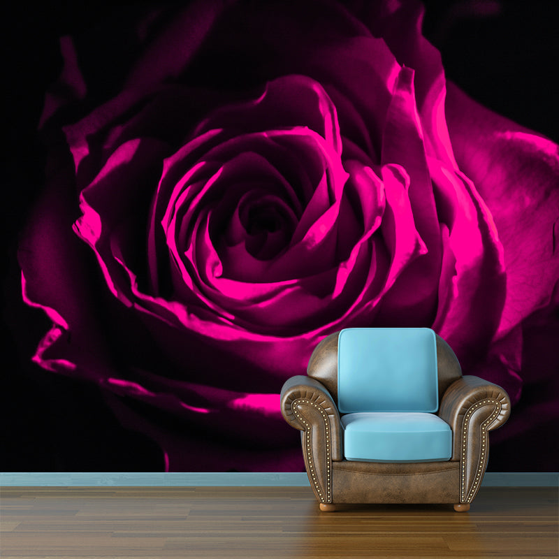 Photography Flower Mural Mildew Resistant Wallpaper Sleeping Room Wall Mural