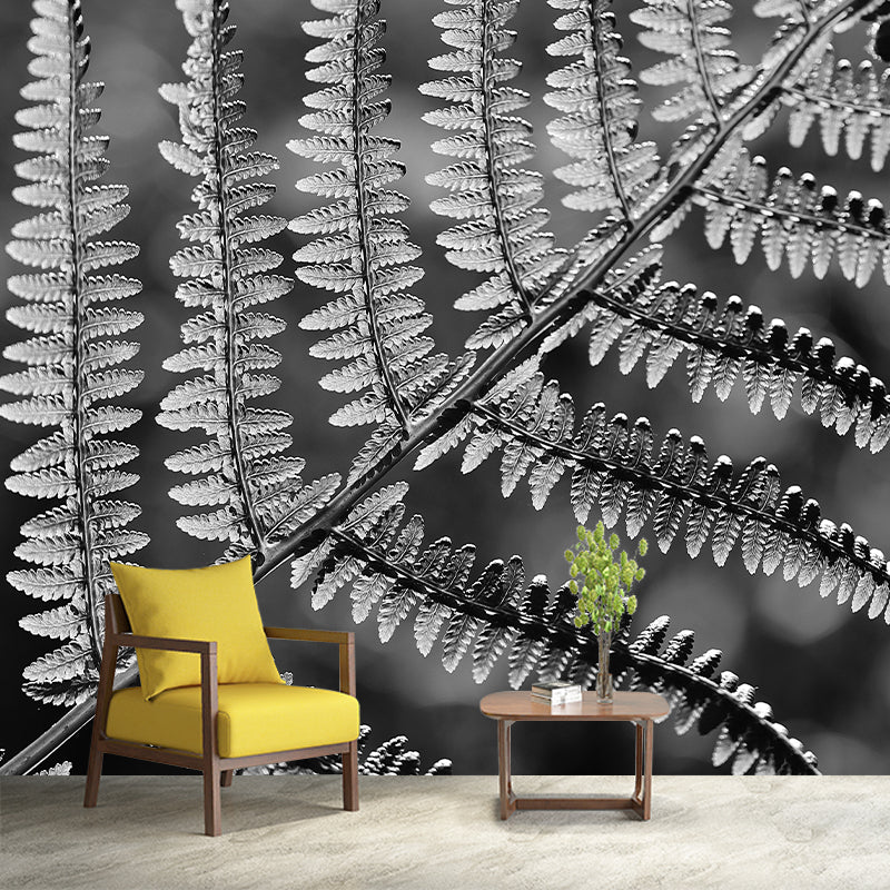 Plants Stain Resistant Mural Photography Washable Wallpaper Sitting Room Wall Mural