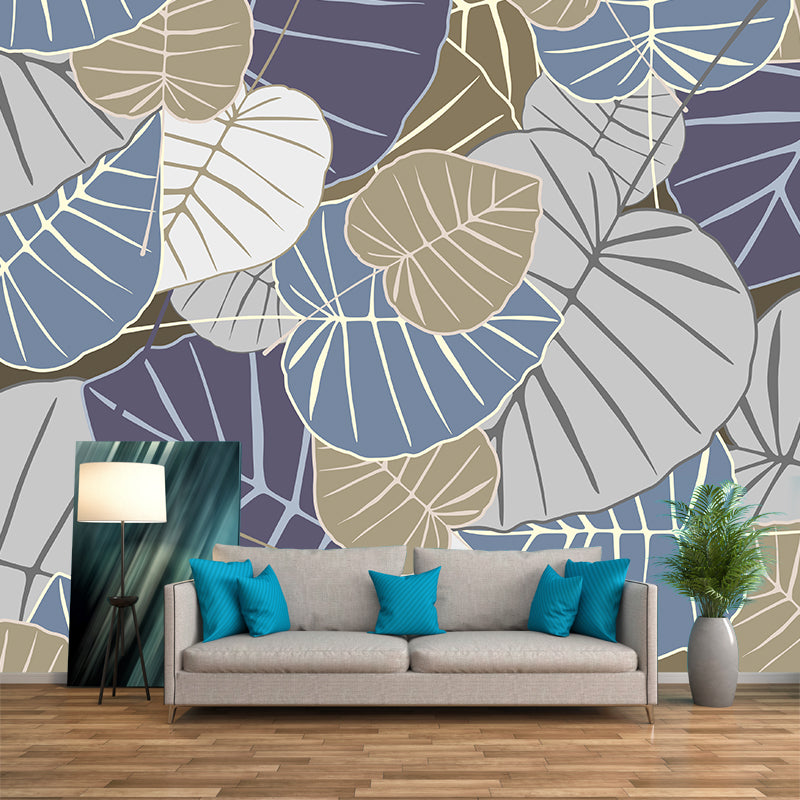 Environment Friendly Mural Wallpaper Plants Illustration Indoor Wall Mural