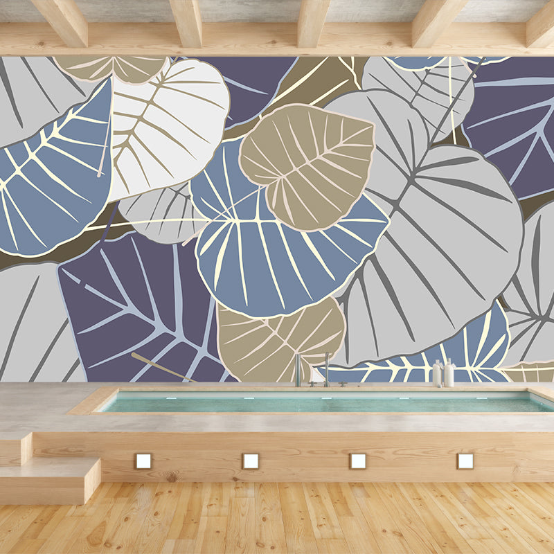 Environment Friendly Mural Wallpaper Plants Illustration Indoor Wall Mural