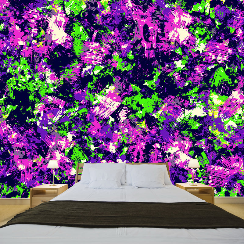 Environment Friendly Mural Wallpaper Plants Illustration Indoor Wall Mural