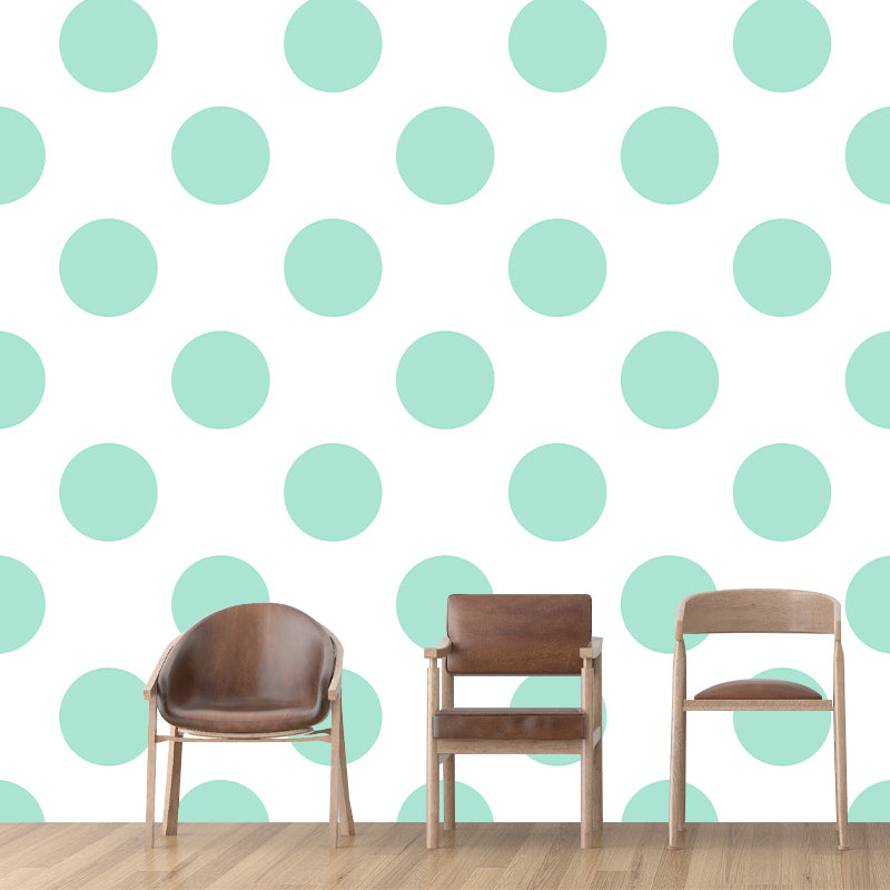 Illustration Stain Resistant Wallpaper Geometry Living Room Wall Mural