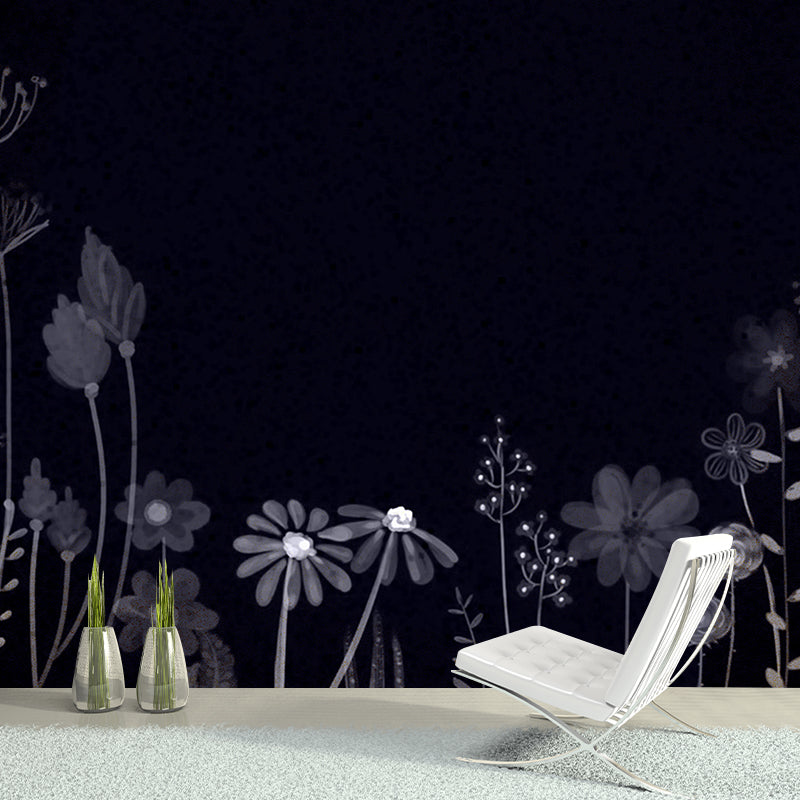 Illustration Environment Friendly Mural Wallpaper Plants Painting Living Room Wall Mural