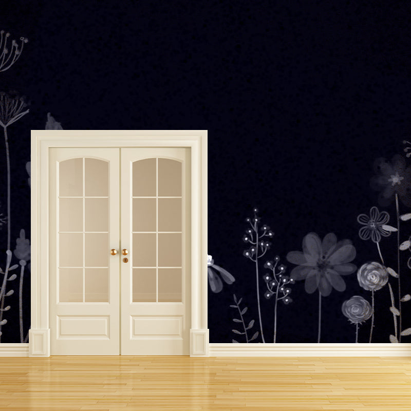 Illustration Environment Friendly Mural Wallpaper Plants Painting Living Room Wall Mural