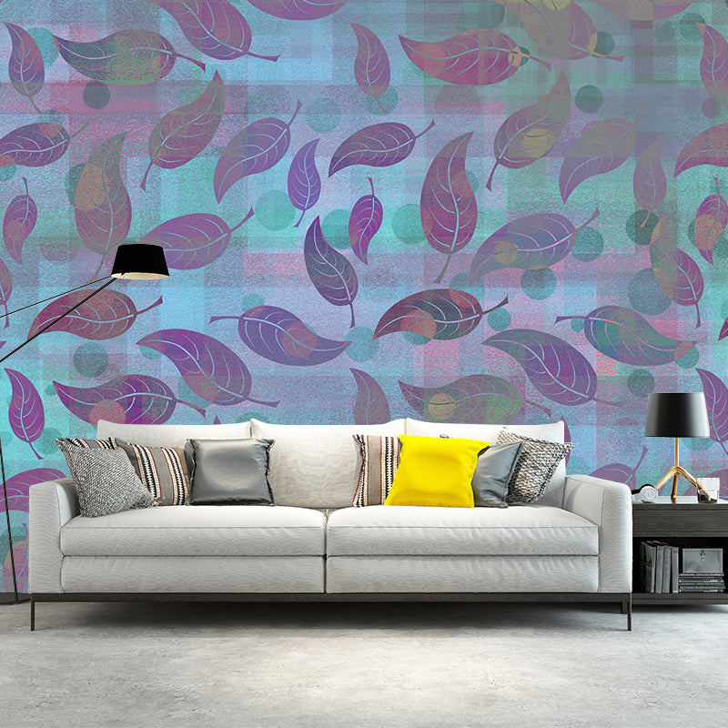 Illustration Environment Friendly Mural Wallpaper Plants Painting Living Room Wall Mural