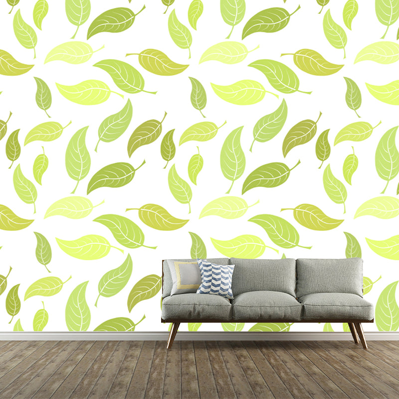 Illustration Environment Friendly Mural Wallpaper Plants Painting Living Room Wall Mural