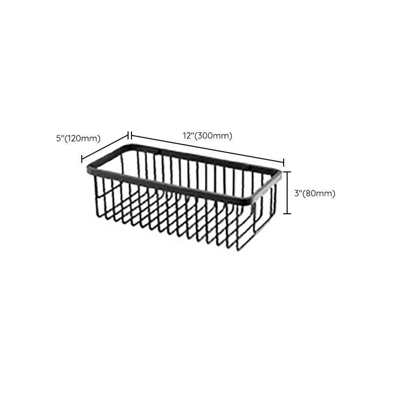 Modern Classic Bath Hardware Set in Stainless Steel Matte Black Robe Hooks/Towel Ring Bar