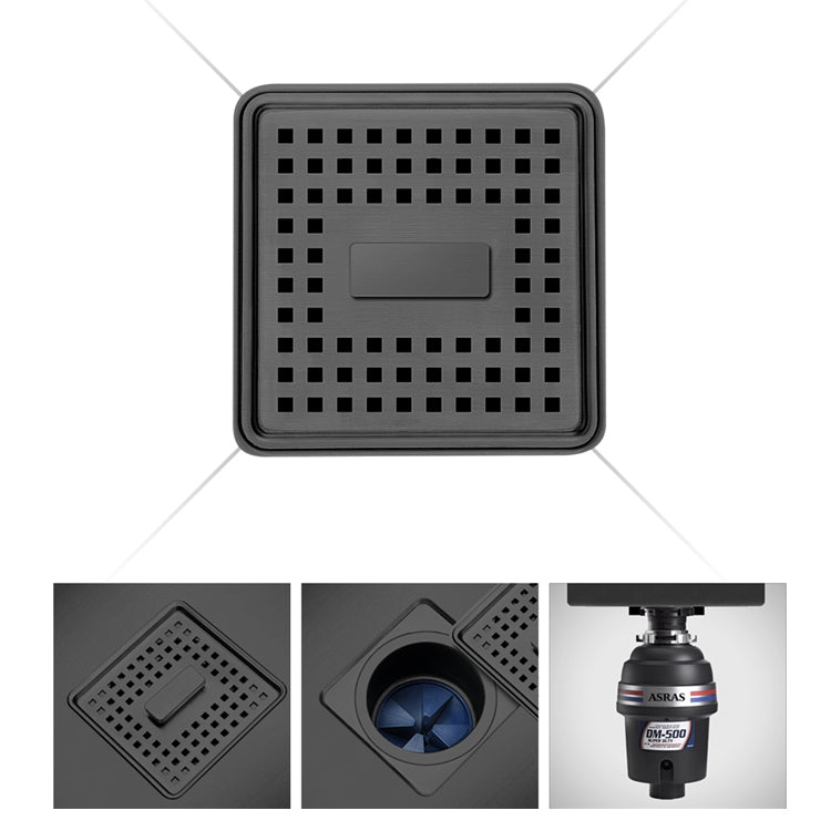 Contemporary Style Kitchen Sink Stainless Steel Overflow Hole Design Kitchen Sink