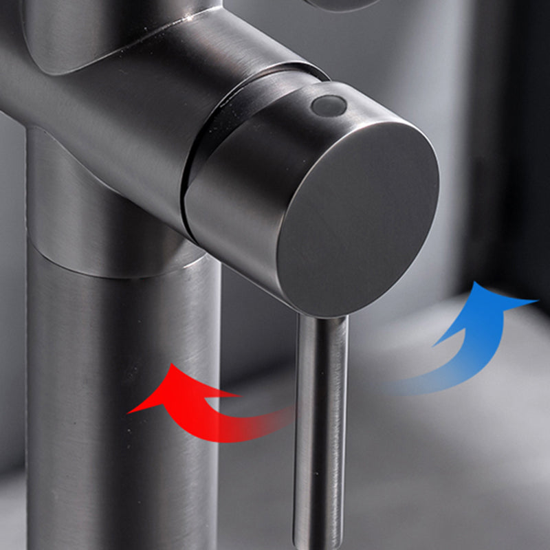 Floor Mounted Copper Freestanding Tub Filler Freestanding High Arc Tub Filler Trim