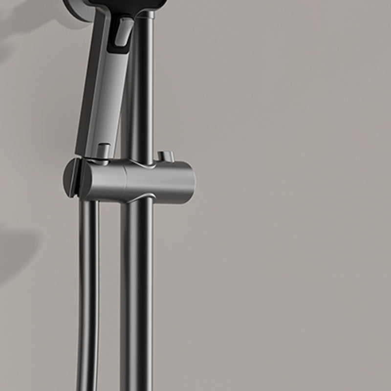 Contemporary Style Shower System Copper Spot Resist Wall Mounted Shower System