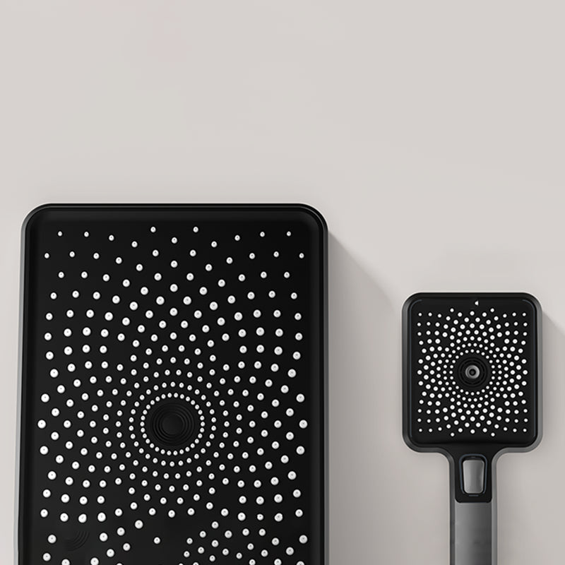 Contemporary Style Shower System Copper Spot Resist Wall Mounted Shower System