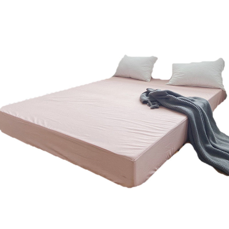 Solid Color Water Resistant Sheet Set 1-Piece Polyester Bed Sheet