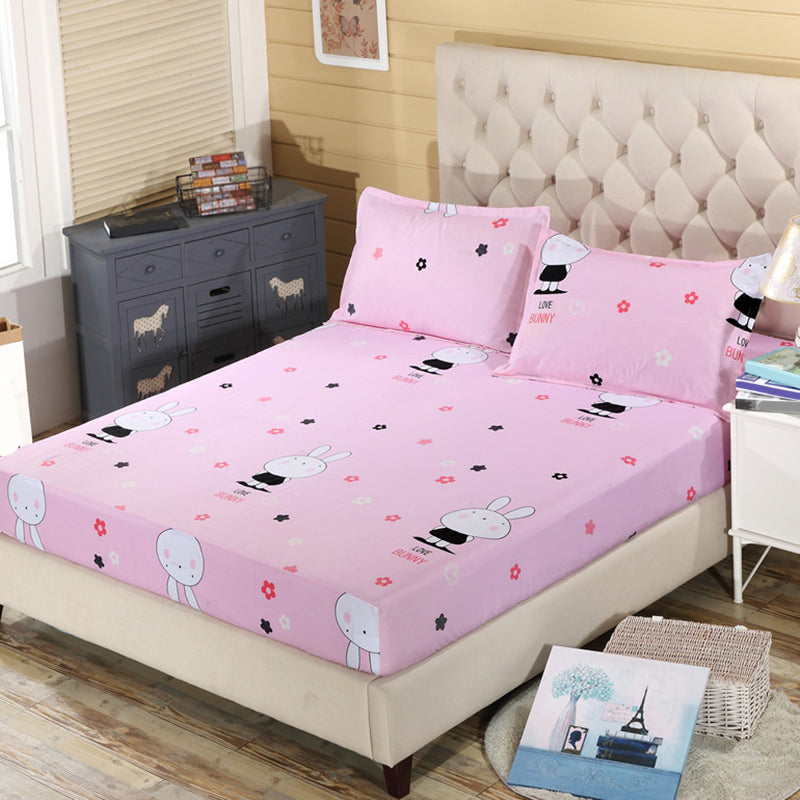 Animal Print Sheet Set 1-Piece Polyester 12" Deep Pocket Bed Sheet