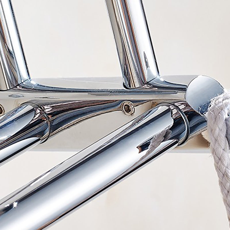 Polished Chrome Modern Bathroom Accessory Set Silver Towel Bar/Bath Shelf