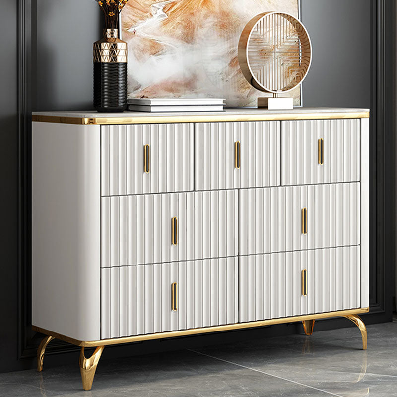 15.21-inch W Contemporary Storage Chest Stone Storage Chest Dresser