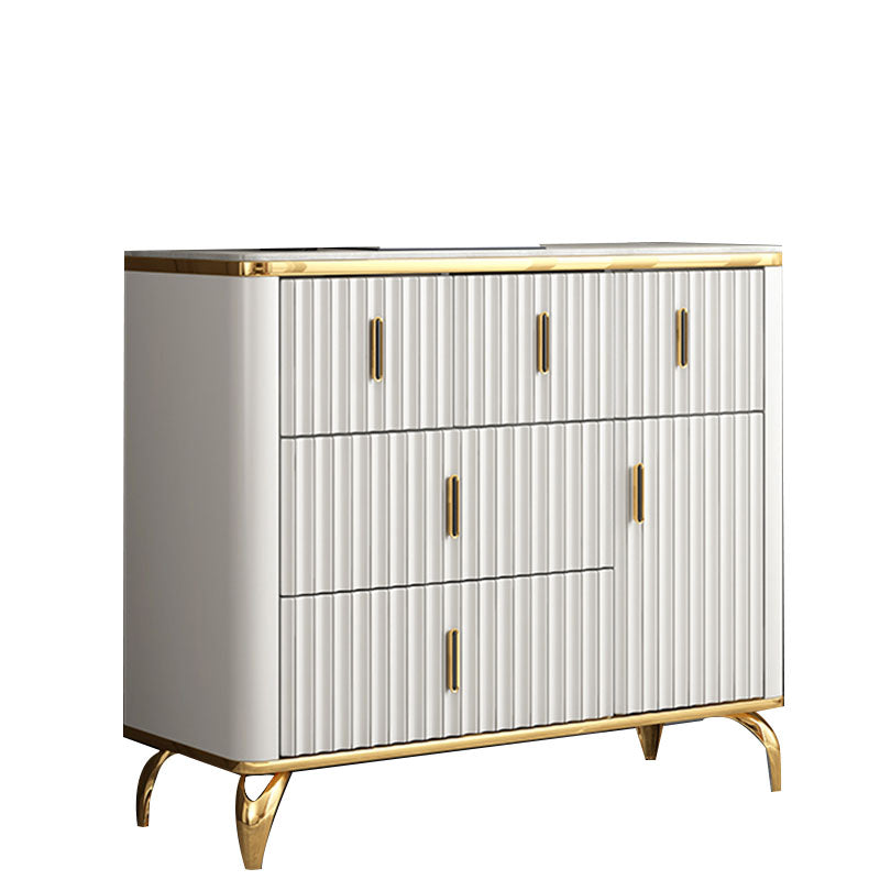 15.21-inch W Contemporary Storage Chest Stone Storage Chest Dresser