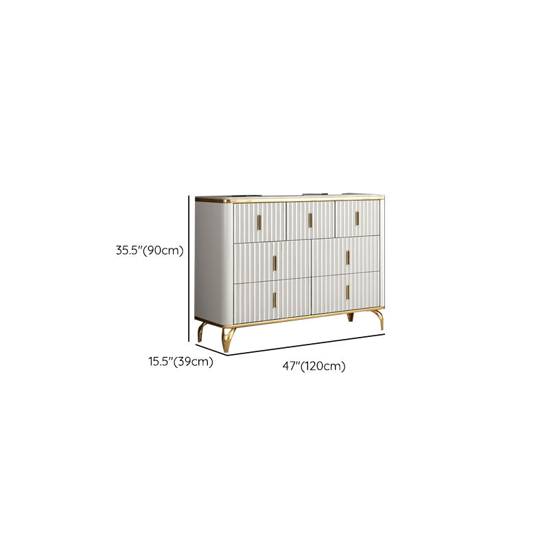 15.21-inch W Contemporary Storage Chest Stone Storage Chest Dresser