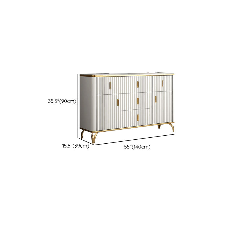 15.21-inch W Contemporary Storage Chest Stone Storage Chest Dresser