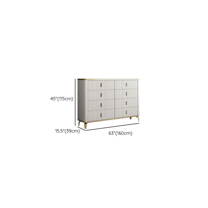 15.21-inch W Contemporary Storage Chest Stone Storage Chest Dresser