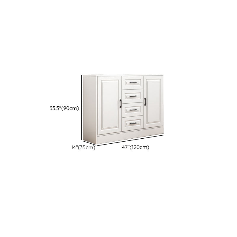 13.65-inch W Contemporary Storage Chest Manufactured Wood Dresser