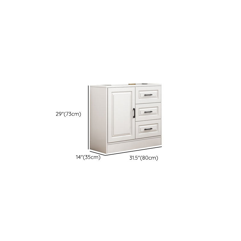 13.65-inch W Contemporary Storage Chest Manufactured Wood Dresser