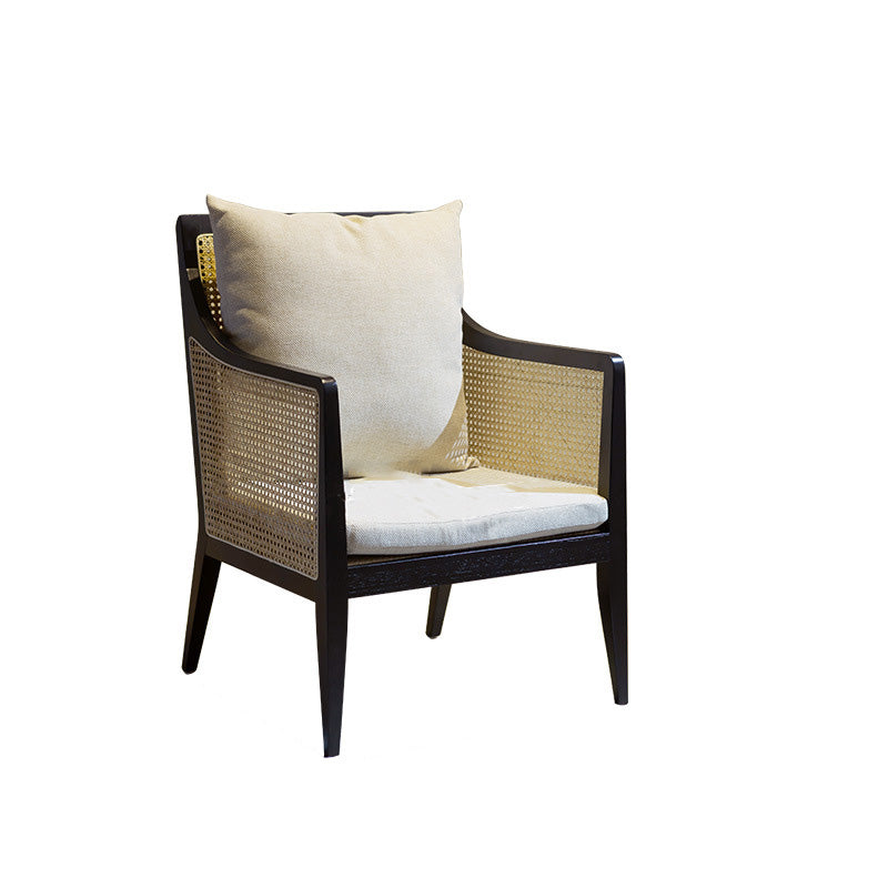 Mid-century Accent Armchair Removable Cushions Accent Room Chair