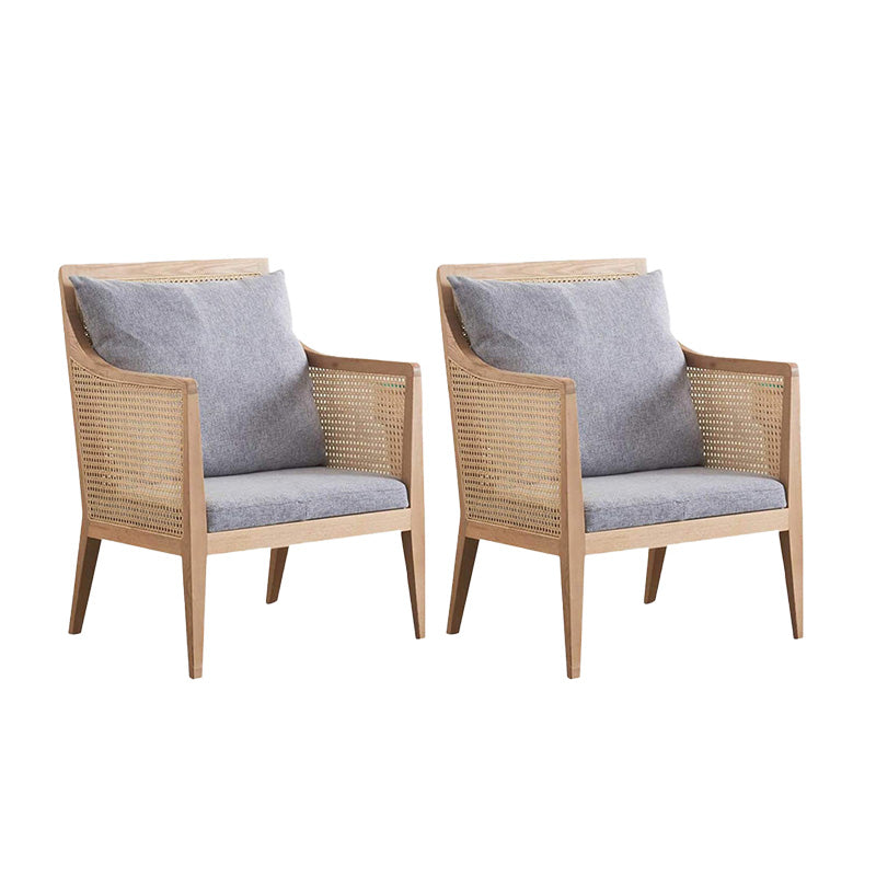Mid-century Accent Armchair Removable Cushions Accent Room Chair
