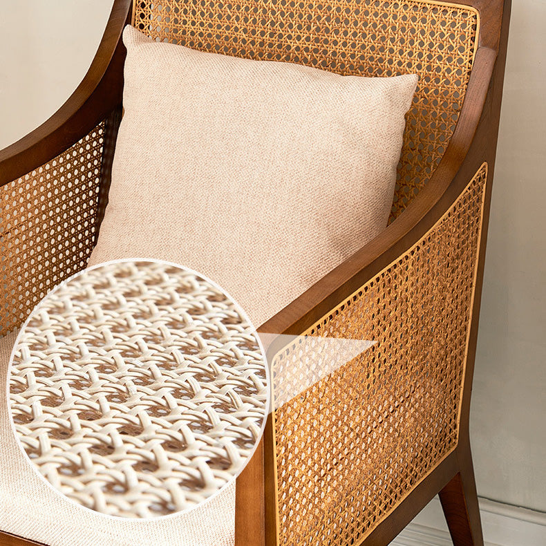 Mid-century Accent Armchair Removable Cushions Accent Room Chair