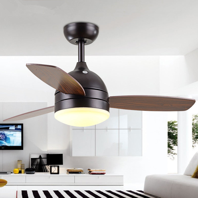 Kids Style 1 - Light Fan Light 3 Wood Blades Ceiling Fan Fixture