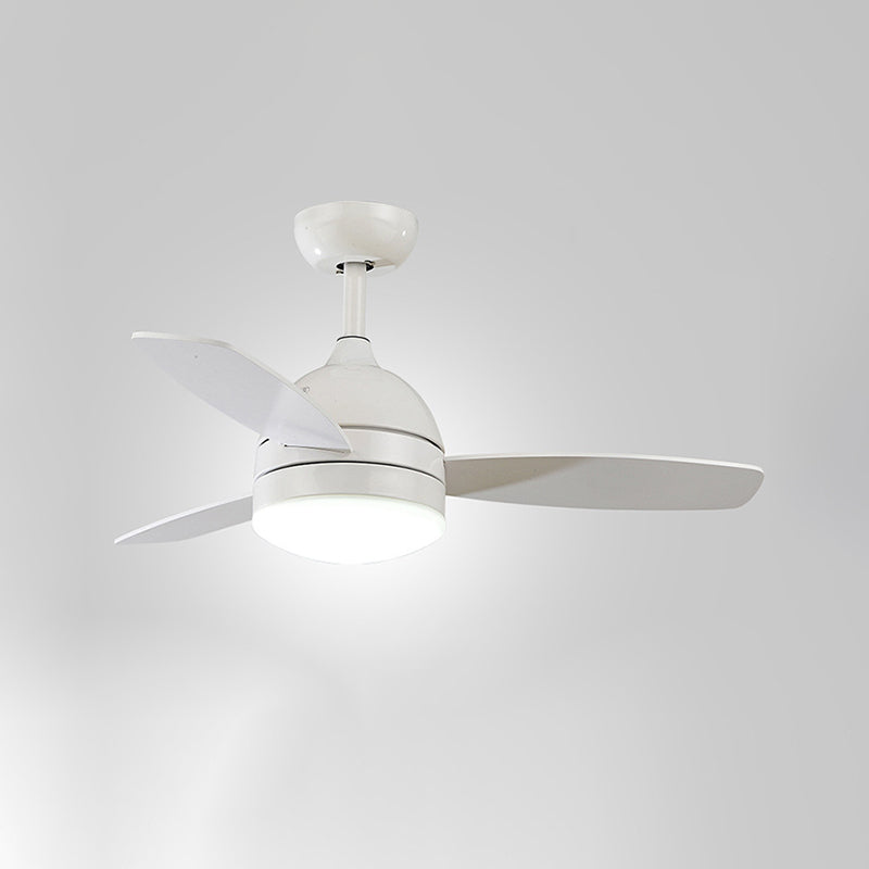 Kids Style 1 - Light Fan Light 3 Wood Blades Ceiling Fan Fixture