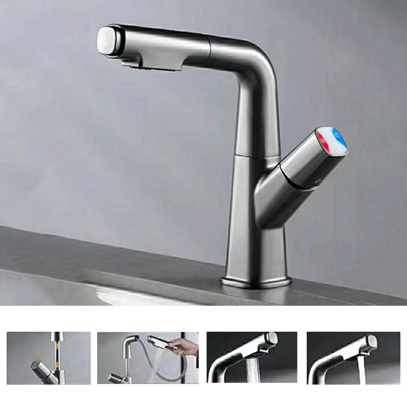 Rotatable Modern Sink Faucet Knob Handle Faucet for Bathroom
