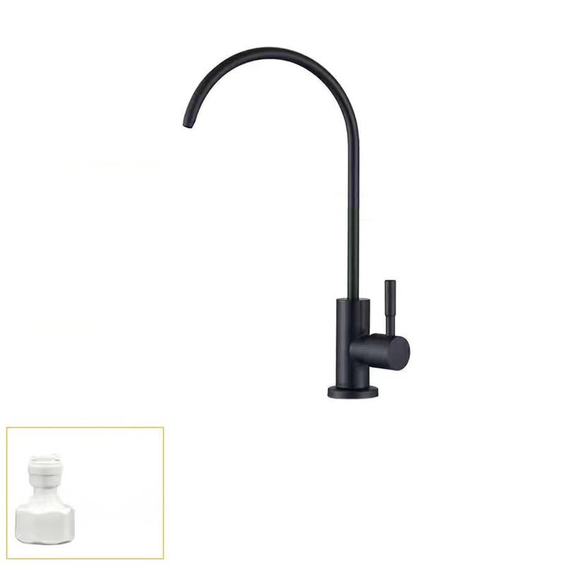 Modern 1-Handle Faucet with Water Dispenser 1-Hole Standard Kitchen Faucet