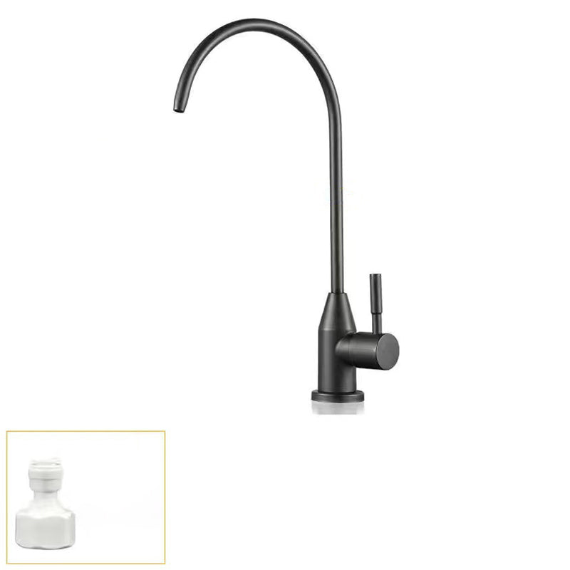 Modern 1-Handle Faucet with Water Dispenser 1-Hole Standard Kitchen Faucet