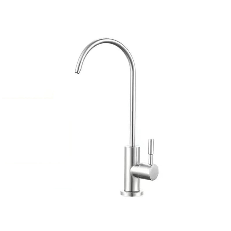 Modern 1-Handle Faucet with Water Dispenser 1-Hole Standard Kitchen Faucet