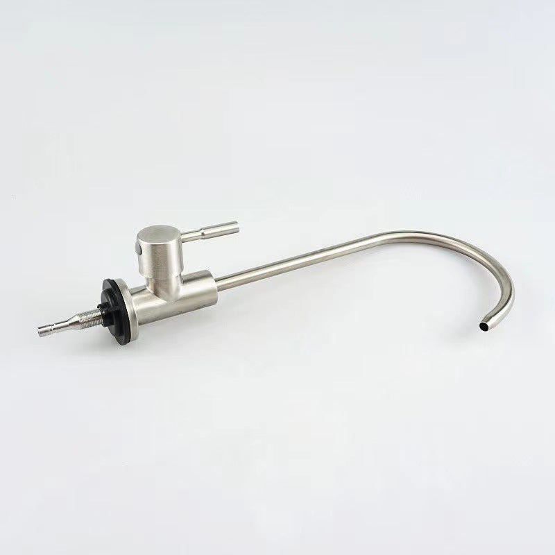 Modern 1-Handle Faucet with Water Dispenser 1-Hole Standard Kitchen Faucet