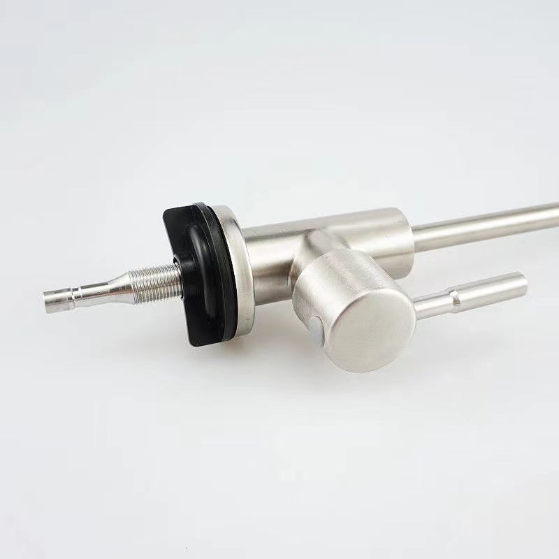 Modern 1-Handle Faucet with Water Dispenser 1-Hole Standard Kitchen Faucet