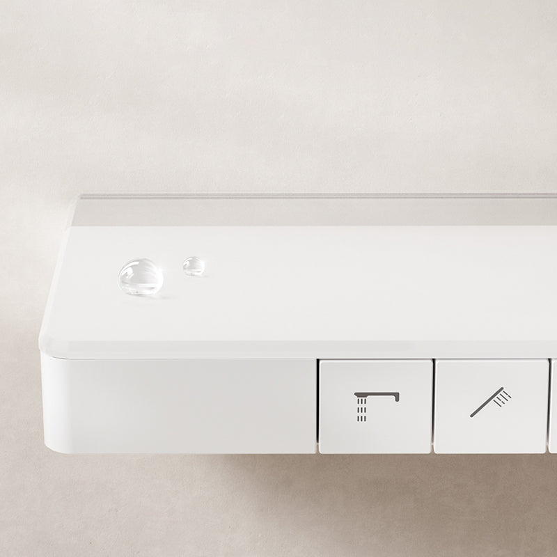 Modern Shower System Brass Volume Control Slide Bar Included Shower Combo