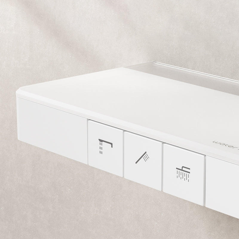 Modern Shower System Brass Volume Control Slide Bar Included Shower Combo