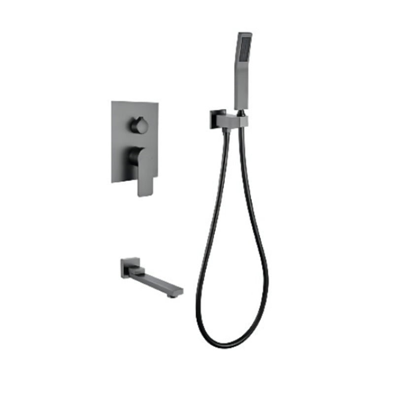 Modern Shower Trim Brass Handheld Shower Head Ceiling Mounted Shower System