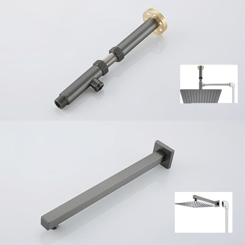 Modern Shower Trim Brass Handheld Shower Head Ceiling Mounted Shower System