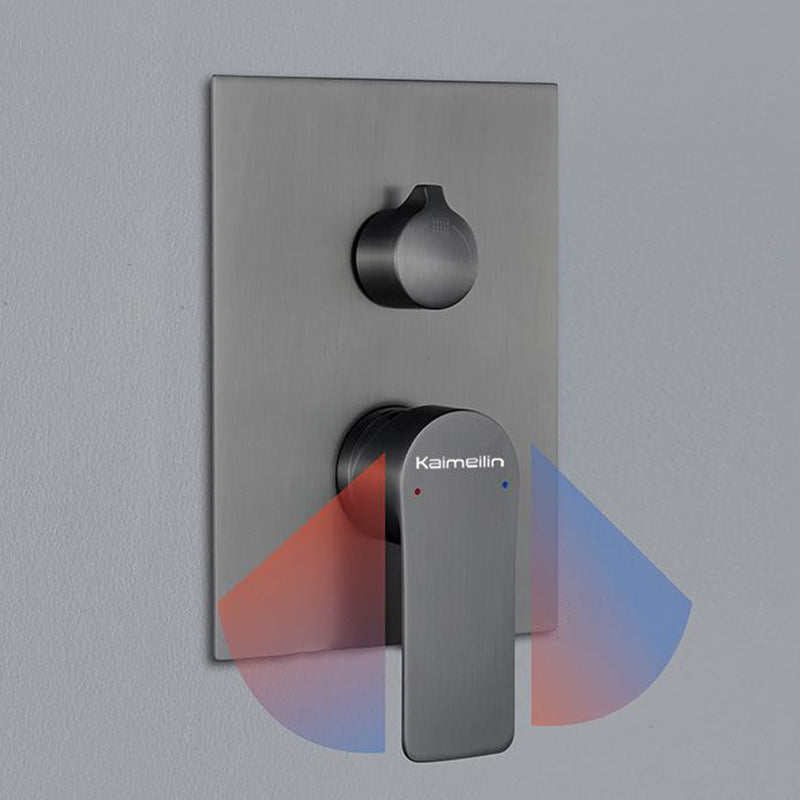 Modern Shower Trim Brass Handheld Shower Head Ceiling Mounted Shower System