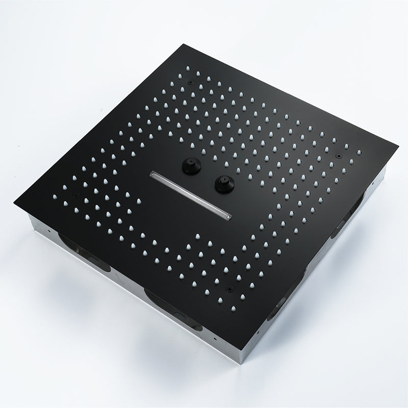 Modern Shower System Brass Temperature Control Ceiling Mounted Shower Trim